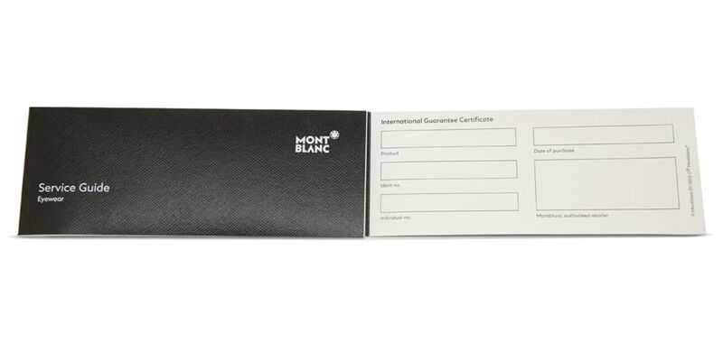Montblanc MB0501OL Asian Fit 001 Rectangle Black Eyeglasses | Vision ...