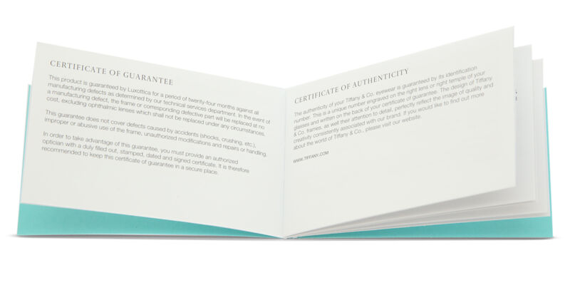 Tiffany & Co. TF2280D Asian Fit 8134 Square Tortoise On Tiffany Blue ...