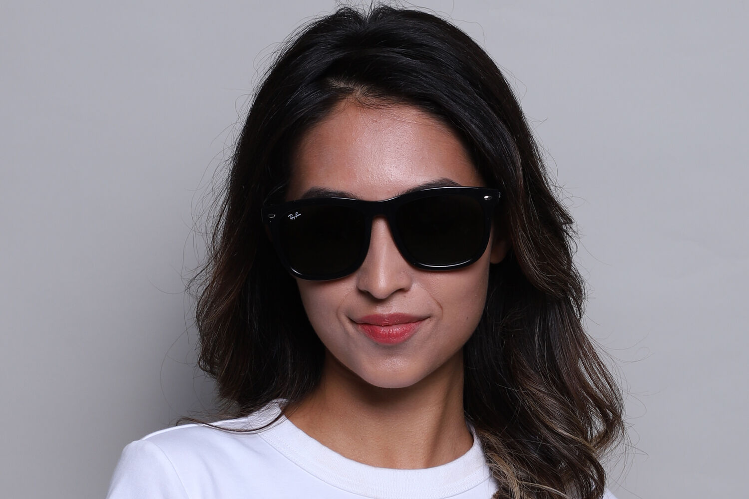 Ray-Ban RB4260D Asian Fit 601/71 Square Black Sunglasses | Vision