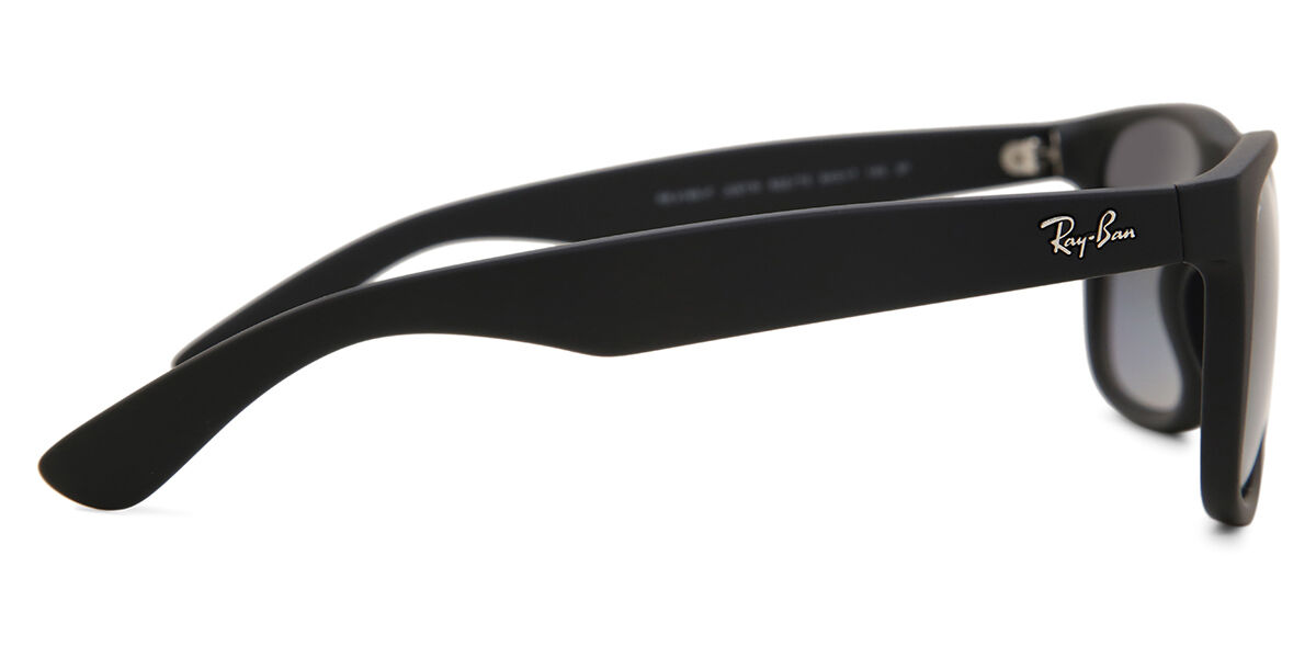 Ray-Ban RB4165F Justin Asian Fit 622/T3 Square Black Rubber