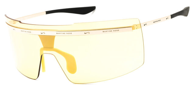 Nike ECHO SHIELD MR FB4480 750 Single Lens Gold Sunglasses  display picture 3