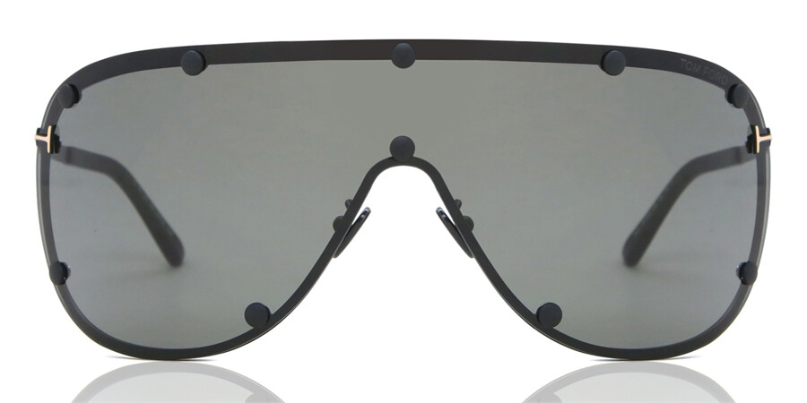 Tom Ford FT1043 KYLER 02A Single Lens Matte Black Sunglasses | Vision ...