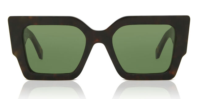 Off White CATALINA 6055 Square Tortoise Sunglasses | Vision  display picture 1