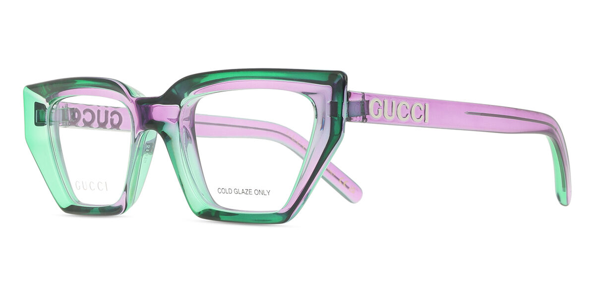 Gucci GG1720O 003 Cat Eye Violet Eyeglasses | Vision Direct Australia
