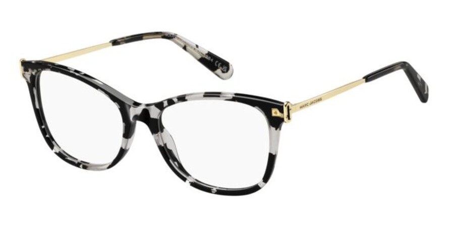 Marc Jacobs MARC 769 WR7 Oval Grey Tortoise Eyeglasses | Vision Direct ...