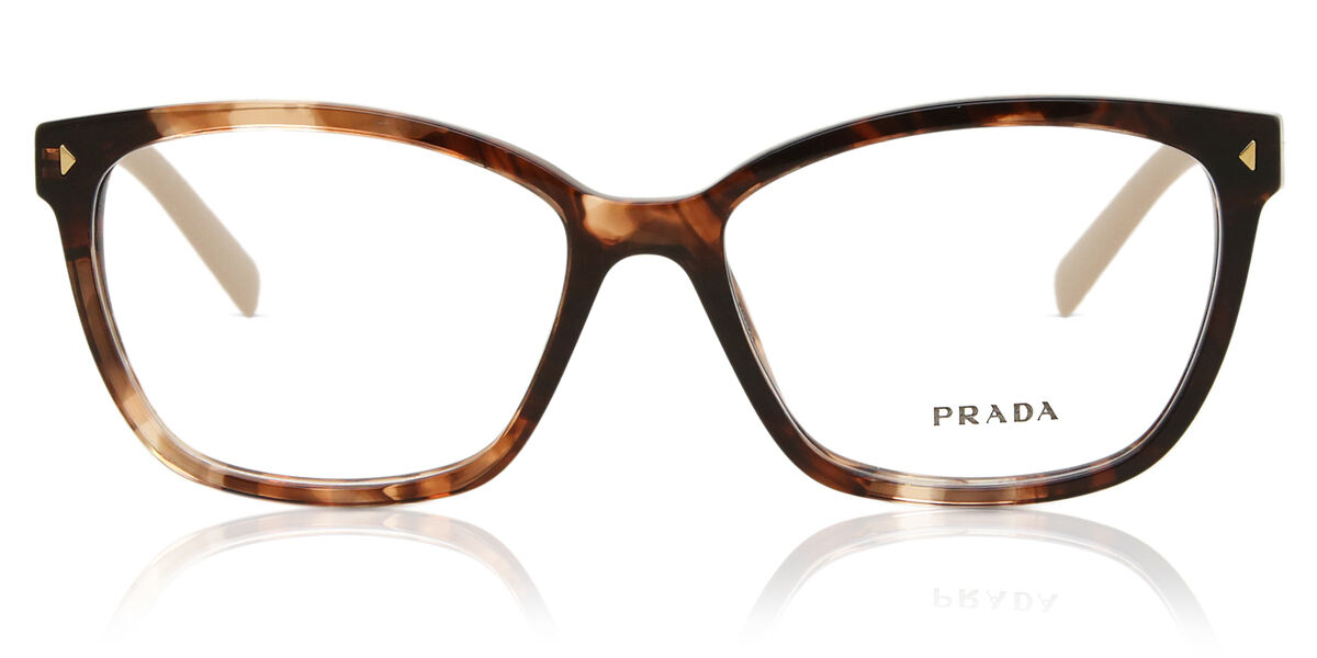 Prada PR 15ZV 07R1O1 Caramel Tortoise Eyeglasses | Vision Direct
