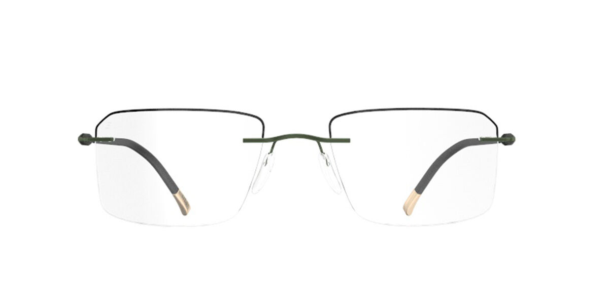 Silhouette Purist Color Groove Demo Rimless 5561/LL 5645 Rectangle Dark ...