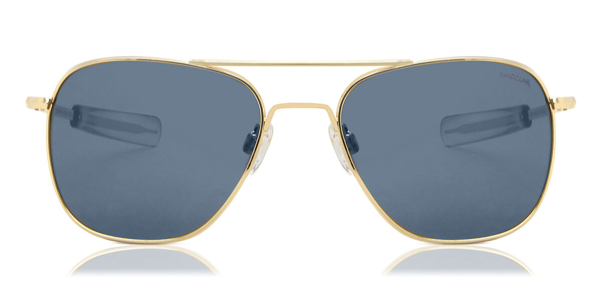 Randolph Engineering Aviator Polarized AF257 Pilot Gold Eyeglasses ...