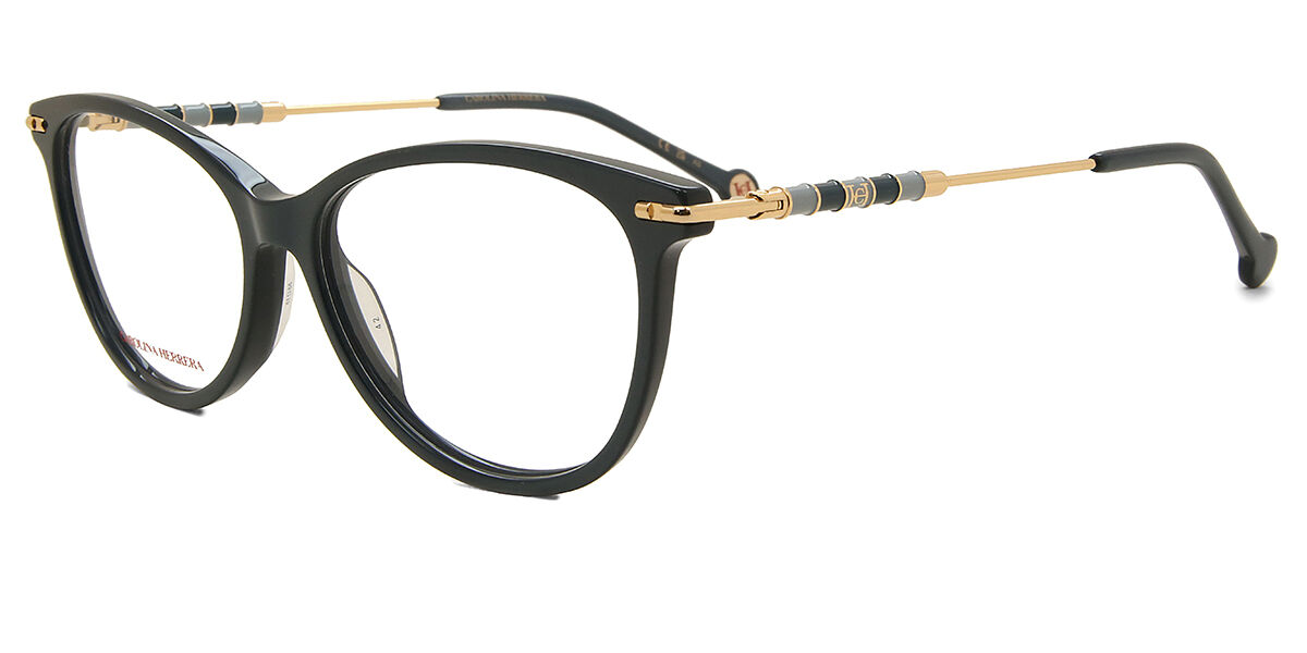 Carolina Herrera CH 0043 ZI9 Cat Eye Teal Green Eyeglasses | Vision ...