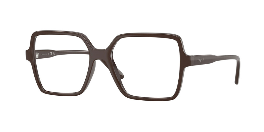 Vogue Eyewear VO5702 2252 Square Full Brown Eyeglasses | Vision Direct ...