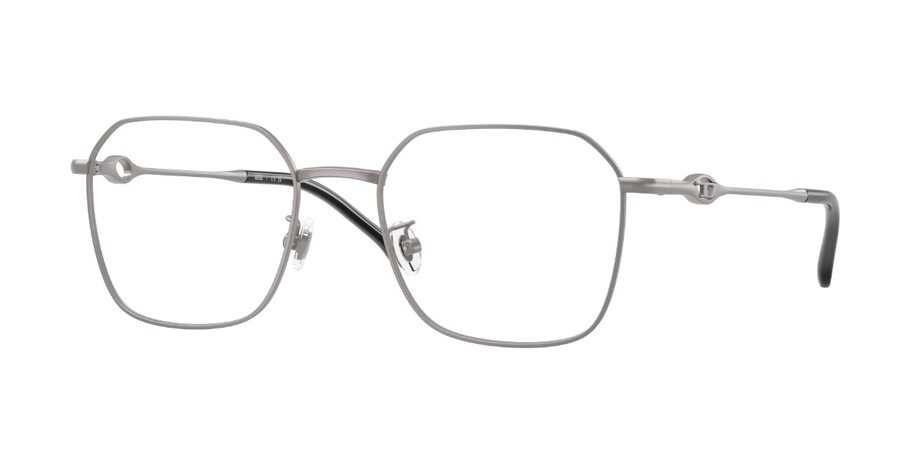 Glass Vision Code Diesel DL5012D Asian Fit 1009 Square Matte Gunmetal Eyeglasses | Vision ...