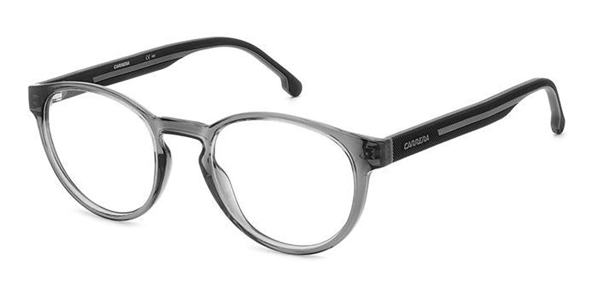 Carrera 8886 R6S Oval Transparent Grey Eyeglasses | Vision Direct Australia