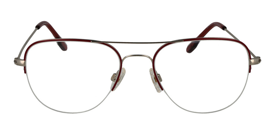 Johnny Loco JLE1822 Martin 218 Pilot Burgundy On Silver Eyeglasses ...
