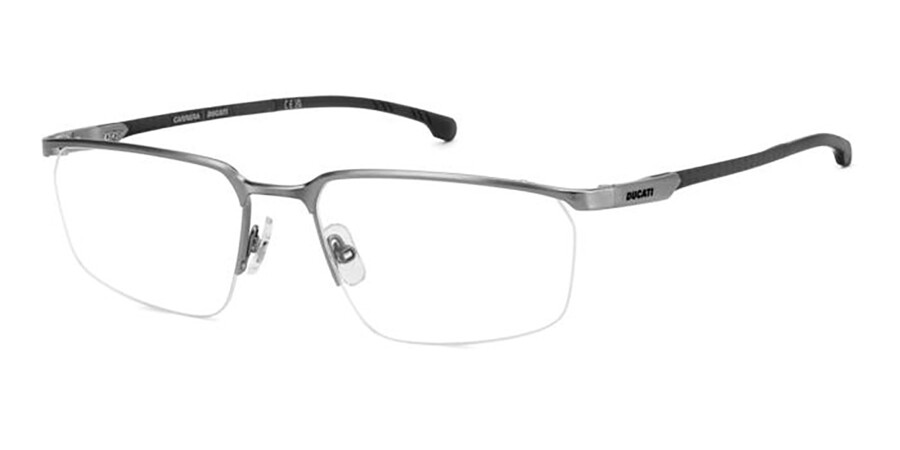 Carrera Ducati CARDUC 048 R80 Rectangle Matte Dark Ruthenium Silver ...